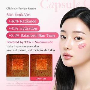 Crema <span class=keywords><strong>en</strong></span> Cápsulas Medicube TXA+Niacinamida, Humectante de Doble Efecto, Ideal para Usar Después del Tratamiento de Manchas, 99% Ácido Puro, Cuidado Facial Coreano - Product Image 4