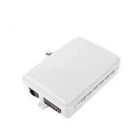 Boîtier de terminaison optique Geteknet OEM ODM FTTH avec verrouillage par clé, 6 cœurs, pour distribution et terminaison de fibres optiques