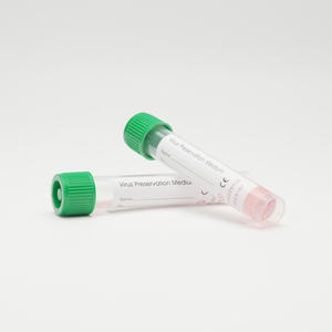 Tubo de almacenamiento y recolección de microbios de plástico de alta calidad con hisopo para consumibles médicos - Product Image 4