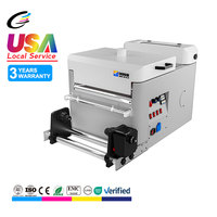 Mesin Printer DTF A3 untuk Pencetakan Digital Kaos, Printer untuk Pakaian A3 35cm dengan Head XP600