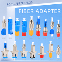 Adaptateur Fibre Optique Monomode FC Mâle vers LC Femelle 9/125um FC-LC (Mâle-Femelle) Hybride SM Adaptateur Fibre Optique SC-LC-FC-SC-ST