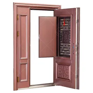 American Style Front Door Security And Strong For Home