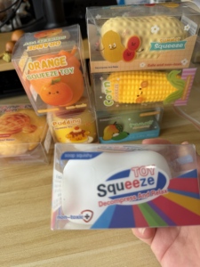 2026 Jouets squishy Pudding, boule artisanale craquante, blocs de construction tendance, jouets anti-stress et de décompression, jouets à presser, jouets fidget - Product Image 4