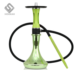 Bán buôn New hình dạng độc đáo Đức thép không gỉ Shisha hookah Bộ colourful với gương kỹ thuật giá rẻ và phong cách - Product Image 5