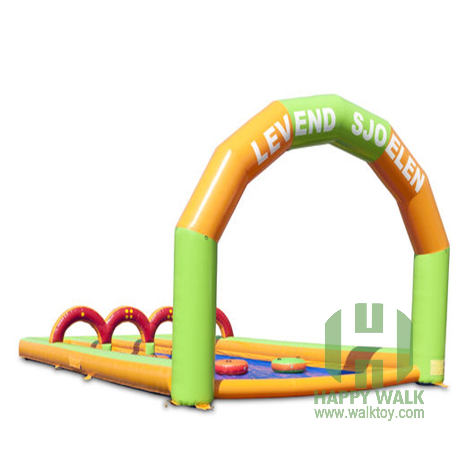 NEW sport game inflatable human shuffleboard game with customized size