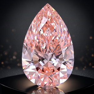 Diamant rose fantaisie de taille poire cultivé en laboratoire, certifié IGI, 6,04 carats, pour la fabrication de bijoux - Product Image 5