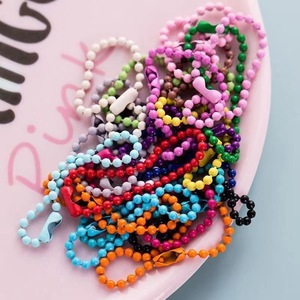 Gantungan Kunci Warna Permen, Rantai Manik-Manik, Konektor Rantai dalam Jumlah Besar untuk Kerajinan Gantung DIY, Aksesoris Gantungan Tas, Gantungan Kunci, Hiasan Tas - Product Image 5