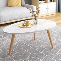 Table basse ronde gigogne en marbre pour salon, meuble central, table d'appoint d'angle de luxe amovible, table basse