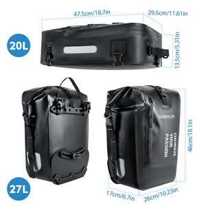 Bolsa de Transporte Impermeable de Gran Capacidad para Bicicleta, Bolsa de Protección para Bicicleta <span class=keywords><strong>Plegable</strong></span>, Bolsa de Almacenamiento para Bicicleta - Product Image 2