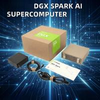 Vente en gros en stock pour DGX Spark GB10 Grace Blackwell Mini Superordinateur d'entraînement IA 1TB/4TB NVMe 128GB Serveur de mémoire unifiée
