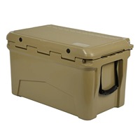 Glacière rigide isotherme 45L en LLDPE robuste et personnalisable, résistante aux UV, pour extérieur, avec maintien de la glace pendant 8 à 7 jours