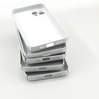Étuis de téléphone portable FONLYU en plastique rigide monocouche antichoc avec film 3D entièrement enveloppant par sublimation pour 11/12/13/14/15 Pro Max Plus