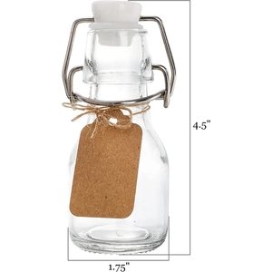 Lưu trữ chai mini Swing Top Glass <span class=keywords><strong>2</strong></span> oz 30ml 60ml 150ml Rỗng bia chai nước giải khát dễ dàng mở kết thúc tùy chỉnh màu sắc logo chấp nhận được - Product Image 2