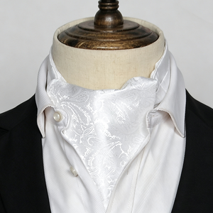 Vintage Gentleman Men Silk Scarf Classic Business Style Elegant Neckwear Luxury Fashion Accessories - Product Image 4