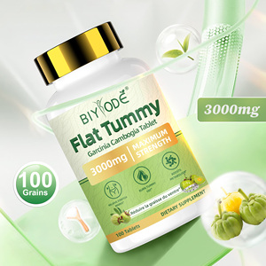 Tablet Ekstrak <span class=keywords><strong>Garcinia</strong></span> <span class=keywords><strong>Cambogia</strong></span> OEM 3000mg Suplemen Diet 100 Tablet Produsen Kemasan Kustom - Product Image 1