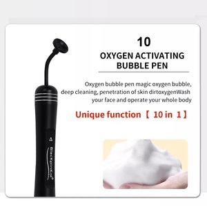 Máquina de Belleza <span class=keywords><strong>Facial</strong></span> Multifuncional con Pulverizador de Oxígeno, Exfoliante de Piel, Ultrasonido Frío y Caliente, y Manijas de Burbujas de Agua - Product Image 5