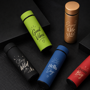 <b>Double</b> <b>Wall</b> Stainless Steel Insulated Tumbler Modern Custom Calligraphy Printing 12-24 Hours Thermal Insulation Eco-Friendly for - Product Image 1