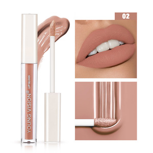 Nuevo brillo labial vegano de lujo, pigmento mate de larga duración, lápiz labial líquido a base de Mineral personalizable Natural, diseño bonito resistente al agua - Product Image 4