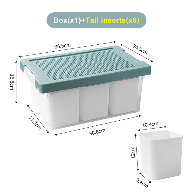 Conjunto de Ladrillos - Cian