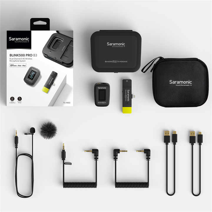 デュアルチャンネル ワイヤレスマイク Blink 500 PRO B3 TX