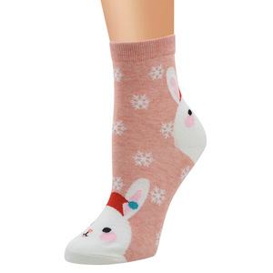 Nouveau hiver dessin animé noël chaussette adultes chaud femmes mignon Santa Animal ours lapin <span class=keywords><strong>renard</strong></span> pingouin flocon de neige robe cheville <span class=keywords><strong>chaussettes</strong></span> - Product Image 6