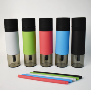 Mini Chicha Portable avec Couvercle et Miroir pour Shisha de Voyage, en Acrylique, pour Porte-Gobelet de Voiture, avec Ensemble de Pailles en Silicone - Product Image 4