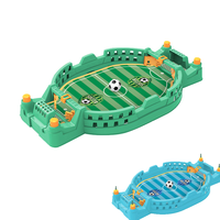 Jeu de football de table miniature interactif en plastique pour enfants et parents - Jeu compétitif avec ballon personnalisable