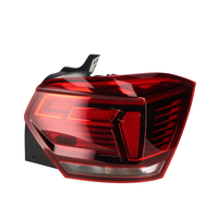 Luz Trasera LED para Auto, Lámpara de Freno con Lente Roja para Polo Modelo 2019-2021, Nueva 2G0945207B 2G0945208B