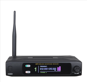 Single Channel Handheld UHF <b>Wireless</b> <b>Microphone</b> System with Cardioid Pattern XLR Connector Plastic Material - Product Image 4