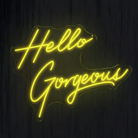 Letras LED de Neón Flexibles 3D Personalizadas e Iluminadas, Letrero de Neón con Alimentación CA, Resistente al Agua IP65 para Uso en Automóviles con Control por Aplicación