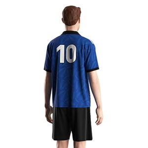 Maglia Ufficiale della Nazionale Francese di Calcio con Tessuto Leggero ad Asciugatura Rapida per Partite e Allenamenti - Product Image 6