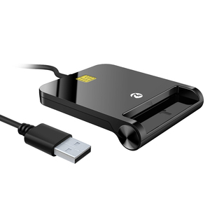 ZOWEETEK EMV CAC ID IC SIS Smart <strong>Card</strong> <strong>Reader</strong> Writer ISO 7816 USB Chip No <strong>Driver</strong> Required for Bank Credit &amp; ATM Payment - Product Image 1