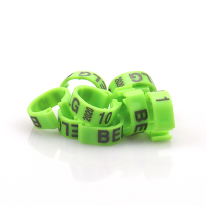 8mm <span class=keywords><strong>10mm</strong></span> פלסטיק יונה רגל רגל טבעות כידון דיגיטלי טבעת פתוח carrier מרוצי יונים יונה עם מילה רגל טבעת - Product Image 4