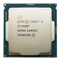 Harga grosir untuk prosesor Desktop CPU Intel Core i3 9100F asli termasuk merek i3 i5 i7 i9