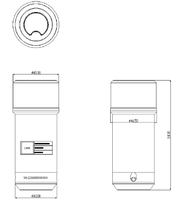 Ronds nouvelle génération de capteur intelligent RW606 avec edg computing