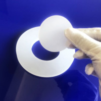 Lámina de Vidrio de Cuarzo Opalescente de Doble Tubo Tengjun TJ-0008454, 99.99% de Pureza, 2.2g/cm3, Punto de Deformación 1120, Punto de Recocido 1210