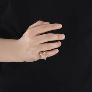 BES <span class=keywords><strong>Anelli</strong></span> con Segni Zodiacali in Zirconi, Gioielli Hip Hop Rock per Uomo, Vendita Calda - Product Image 2