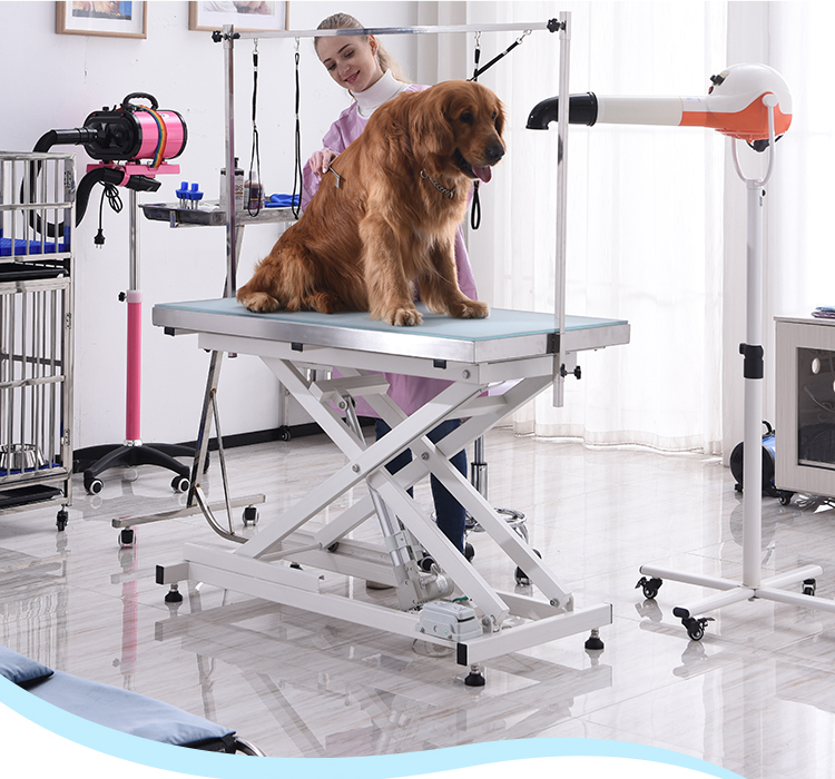 Baño de baño para perros bañera de acero inoxidable bañera grande de lujo para mascotas en interiores