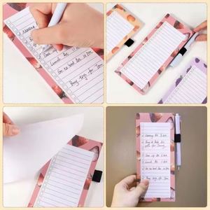 Custom Kawaii Cute Memo Pads Self-Adhesive Annotated <b>Bookmarks</b> and Sticky Notes for Girls' Office Supplies - Product Image 3