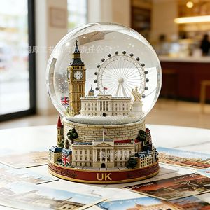 <b>London</b> Landmark Crystal <b>Snow</b> <b>Globe</b> Miniature <b>Globe</b> Decorative Souvenir UK Gift - Product Image 1