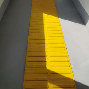 تبو المضادة للانزلاق الشريط الطوب المطاط البلاستيك أعمى اللمس بلاط مؤشر توجيه السلامة - Product Image 2