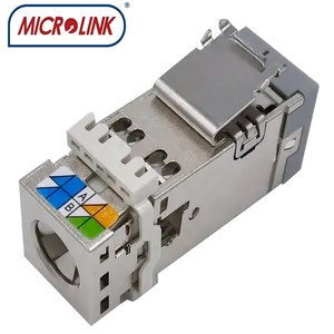 Toolless microlink cat6A amp sxx loạt bảo vệ kẽm chết đúc systimax RJ45 Keystone Modular Jack - Product Image 3