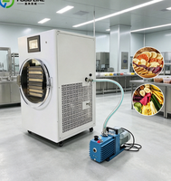Vacüümlyofilisatie kleine vriesdroogmachine voor het drogen van vloeibare sapextracten kleine vriesdroogmachine