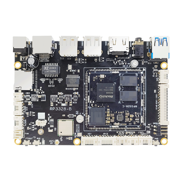Rockchip RK3328 Development Board, RK3328 Core Board, Rockchip 4K Dual Ethernet Ports, Rongpin RP3328