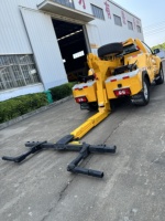 Camion de remorquage Foton personnalisé pour véhicules souterrains, camion de remorquage de 3 tonnes avec élévateur de roues
