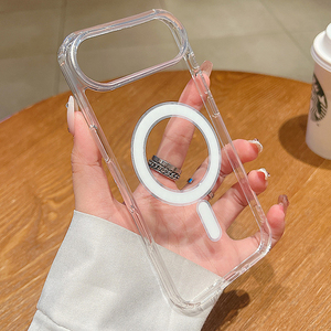 Per <span class=keywords><strong>iPhone</strong></span> 17 <span class=keywords><strong>accessori</strong></span> per cellulare Anti-giallo per <span class=keywords><strong>iPhone</strong></span> 17 air 17 <span class=keywords><strong>Pro</strong></span> Max nuova custodia magnetica trasparente in acrilico per <span class=keywords><strong>iPhone</strong></span> 17 - Product Image 2