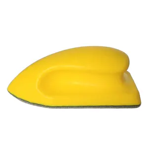 55 × 120 mm flexible Maus Schleifblock Schleifscheibe Handschleifblock Pad für Oberflächenpolierung Möbel Autofarbe
