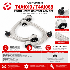 Vorderer Linker und Rechter Oberer <span class=keywords><strong>Querlenker</strong></span> T4A1010 T4A1068 für Jaguar F-PACE X761 Range Rover Velar L560 Aufhängungsteile - Product Image 1