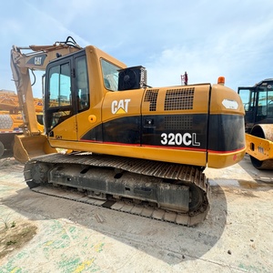 Presque neuve, économe en carburant et puissante, excavatrice sur chenilles Caterpillar 320CL d'occasion de 20 tonnes pour projets de construction - Product Image 1