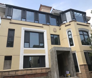 Cửa sổ nhôm thiết kế hiện đại <span class=keywords><strong>2025</strong></span> với kính đôi chống thấm nước Chống Bão cho ứng dụng trường học - Product Image 2